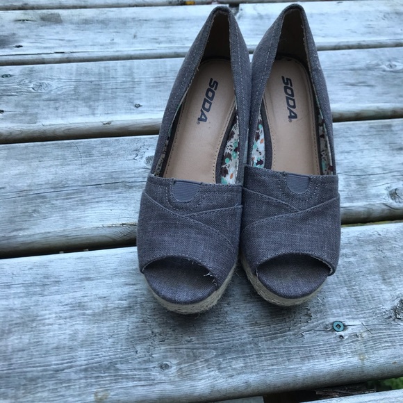 3 for $35 Soda gray shoes - Picture 5 of 6